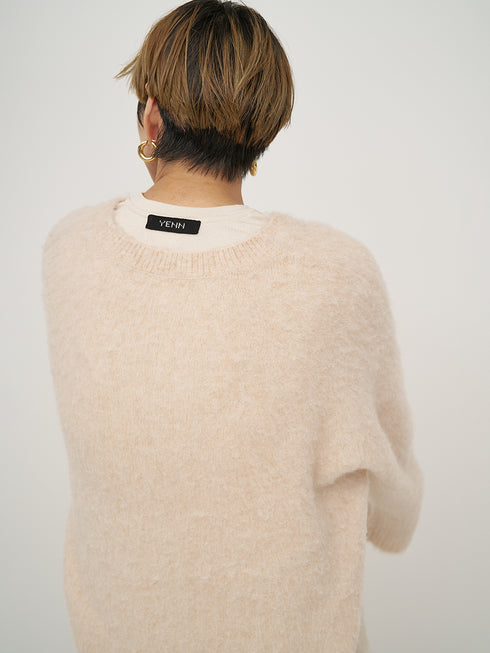 【 予約:11月中旬 】ALPACA MIX TUNIC PO /Y254-91123